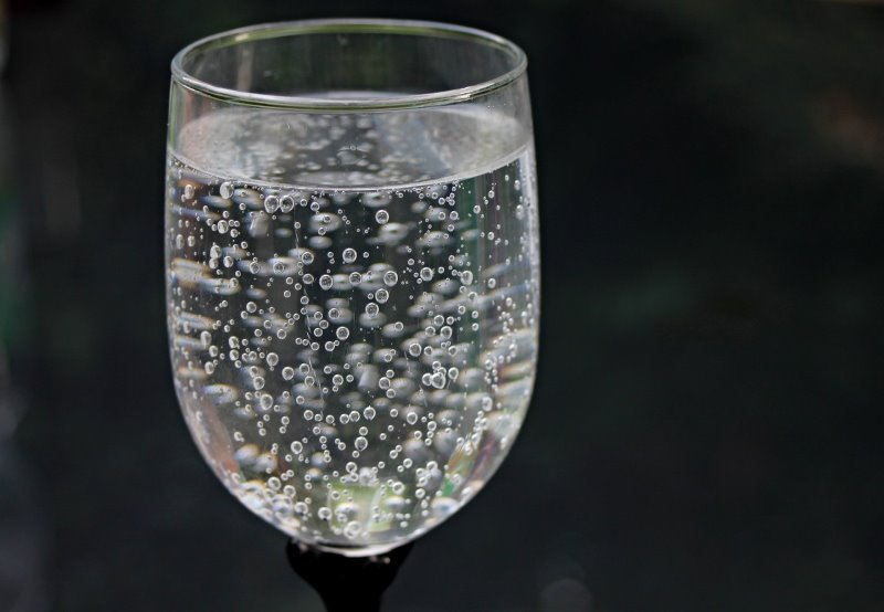 Mineralwasser Mineralwasser im Glaß
